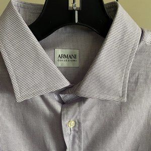 Armani Button Down Dress Shirt
